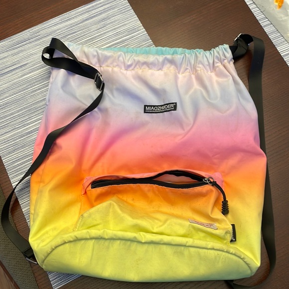 Handbags - Ombré drawstring bag